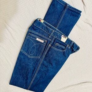Vintage 1980’s Calvin Klein Jeans Women's Straight Leg in Rich Blue